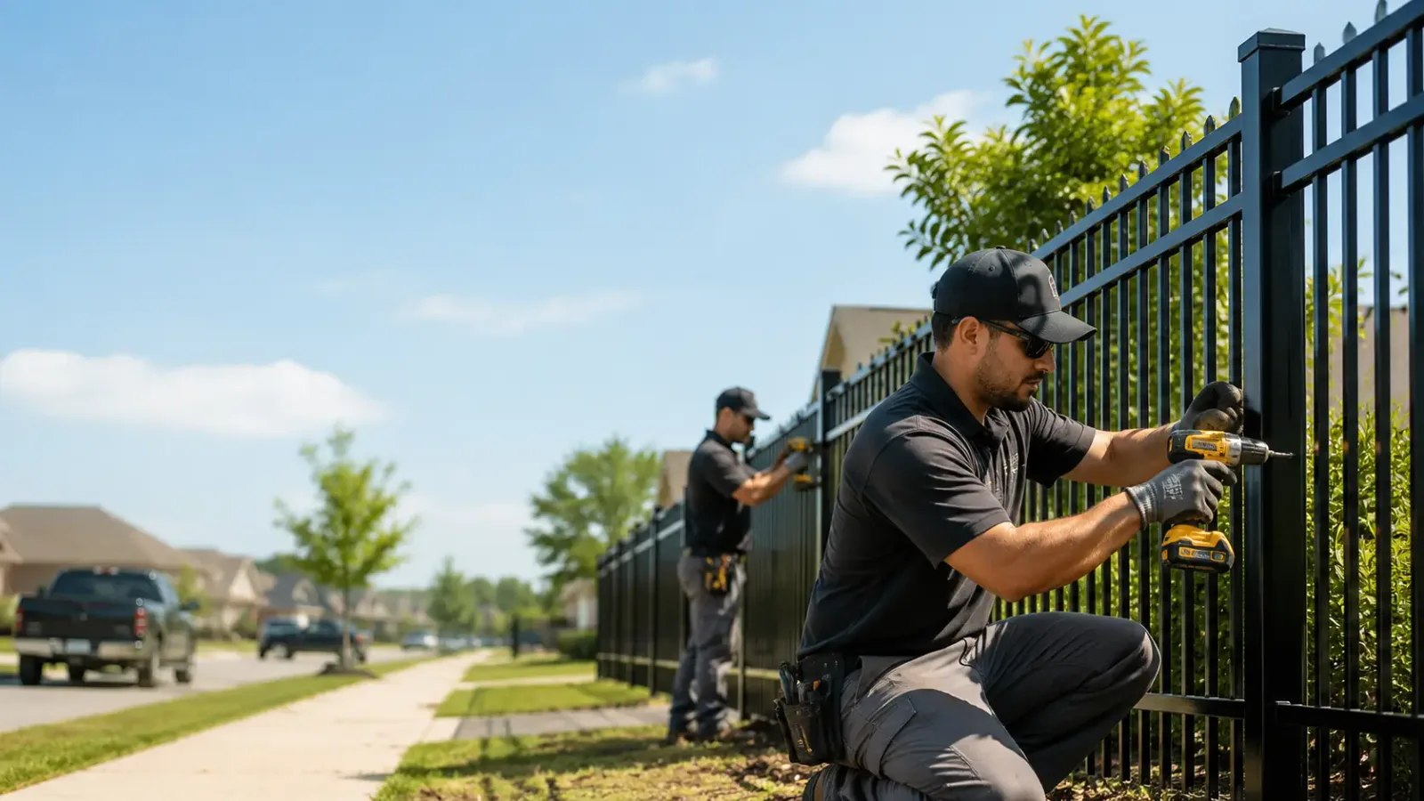 Metal Fence Installation in Kittrell, NC